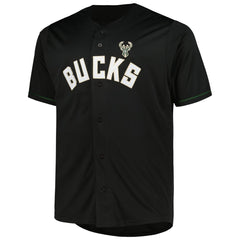 NBA - Milwaukee Bucks Profile Big & Tall Pop Jersey - Black