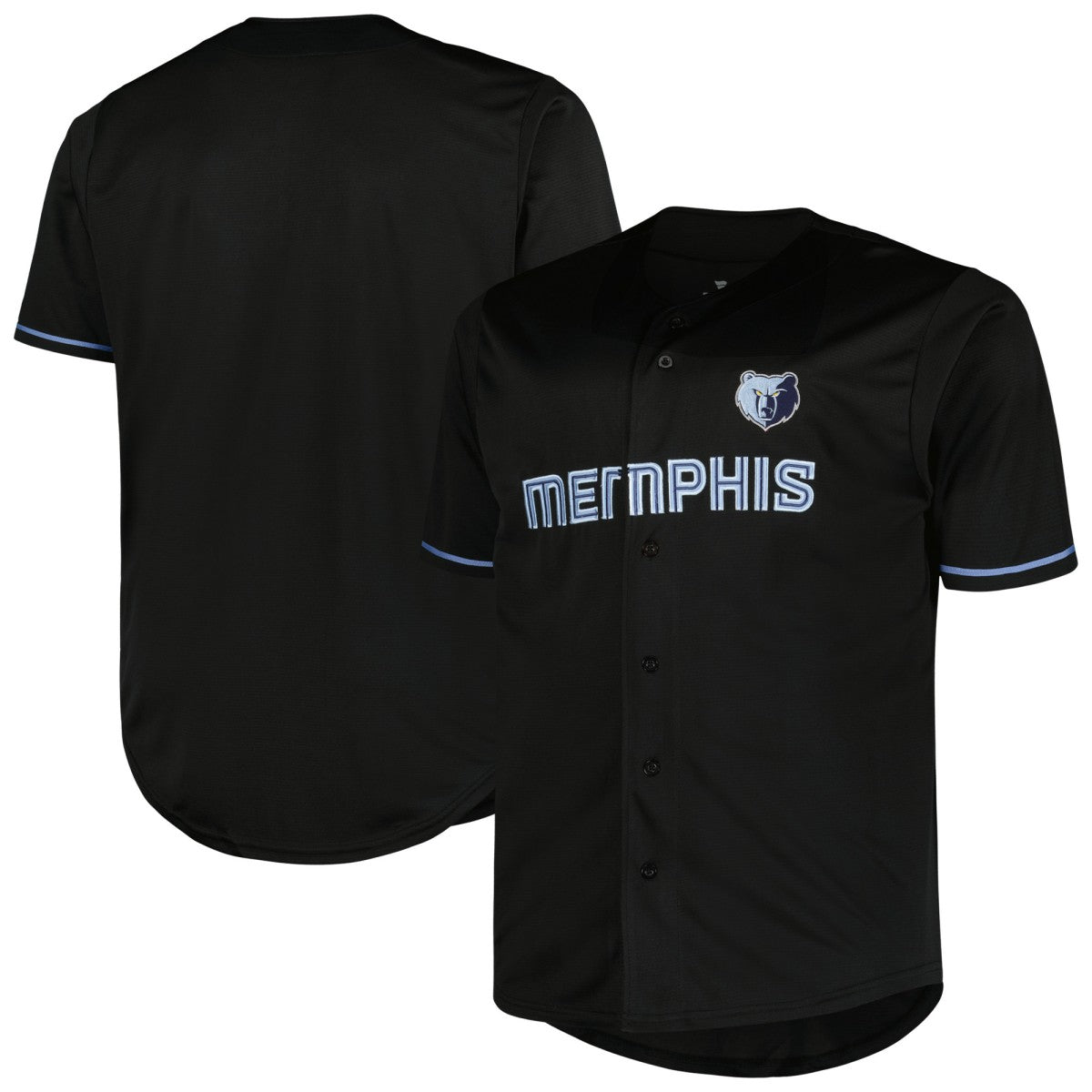 NBA - Memphis Grizzlies Profile Big & Tall Pop Jersey - Black
