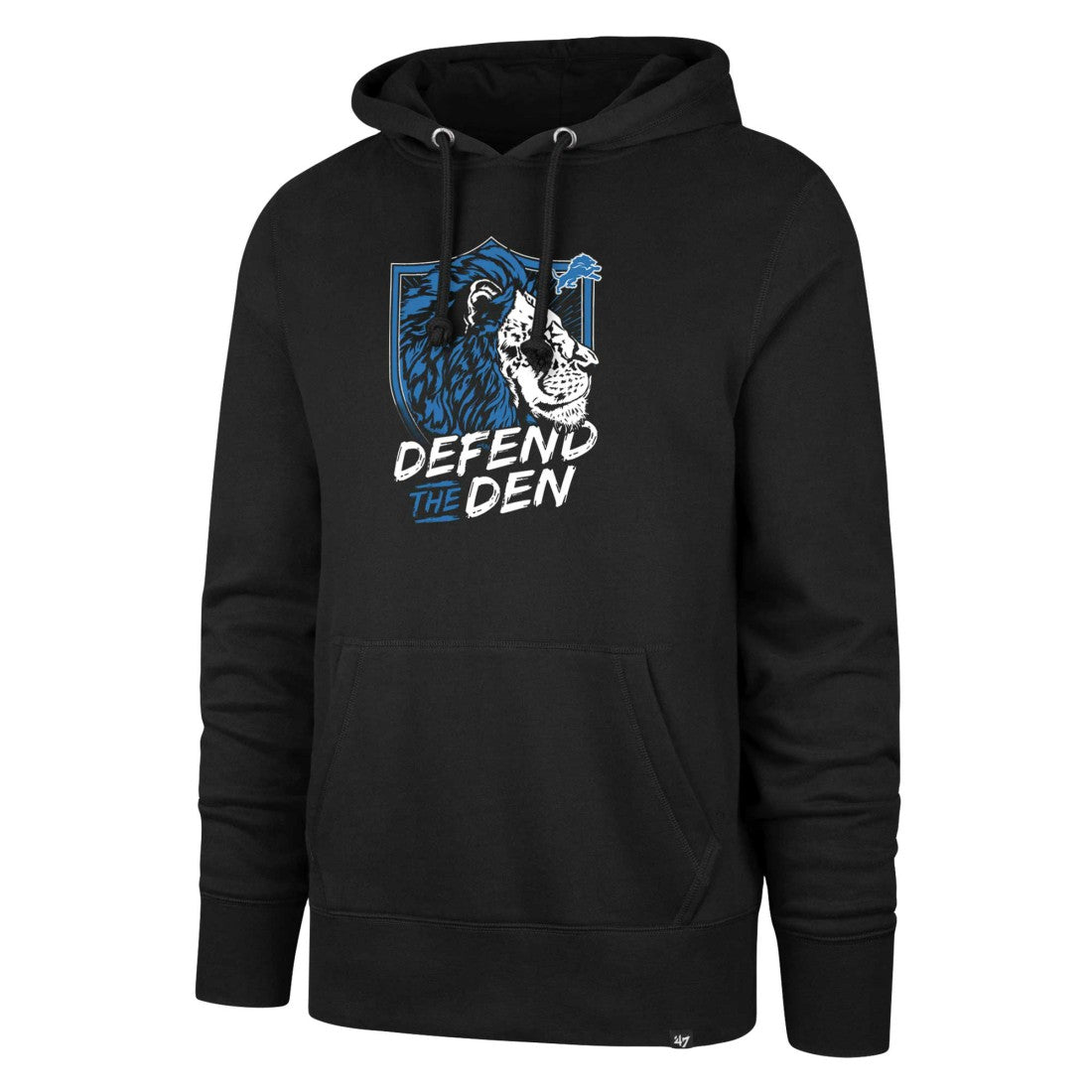 Detroit Lions '47 Men's Regional Headline Hoodie Black - 47 brand