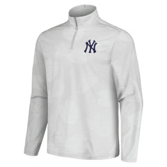 New York Yankees Tommy Bahama Delray Frond IslandZone Half-Zip Jacket On Sale