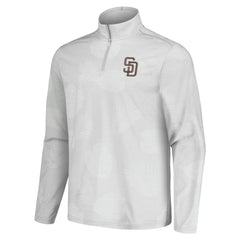 San Diego Padres Tommy Bahama Delray Frond IslandZone Half-Zip Jacket Lifestyle