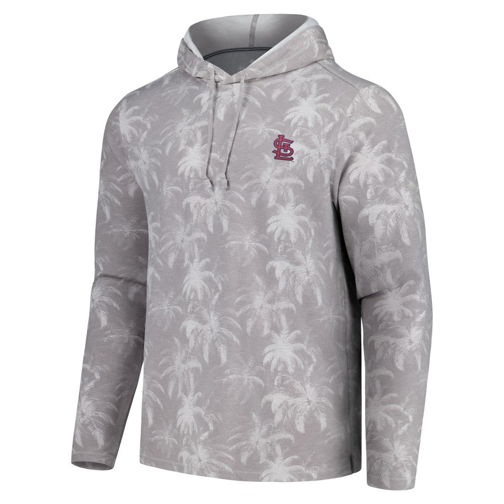 St. Louis Cardinals Tommy Bahama Palm Frenzy Hoodie Long Sleeve T-Shirt Sale