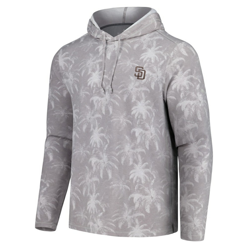 San Diego Padres Tommy Bahama Palm Frenzy Hoodie Long Sleeve T-Shirt Lifestyle