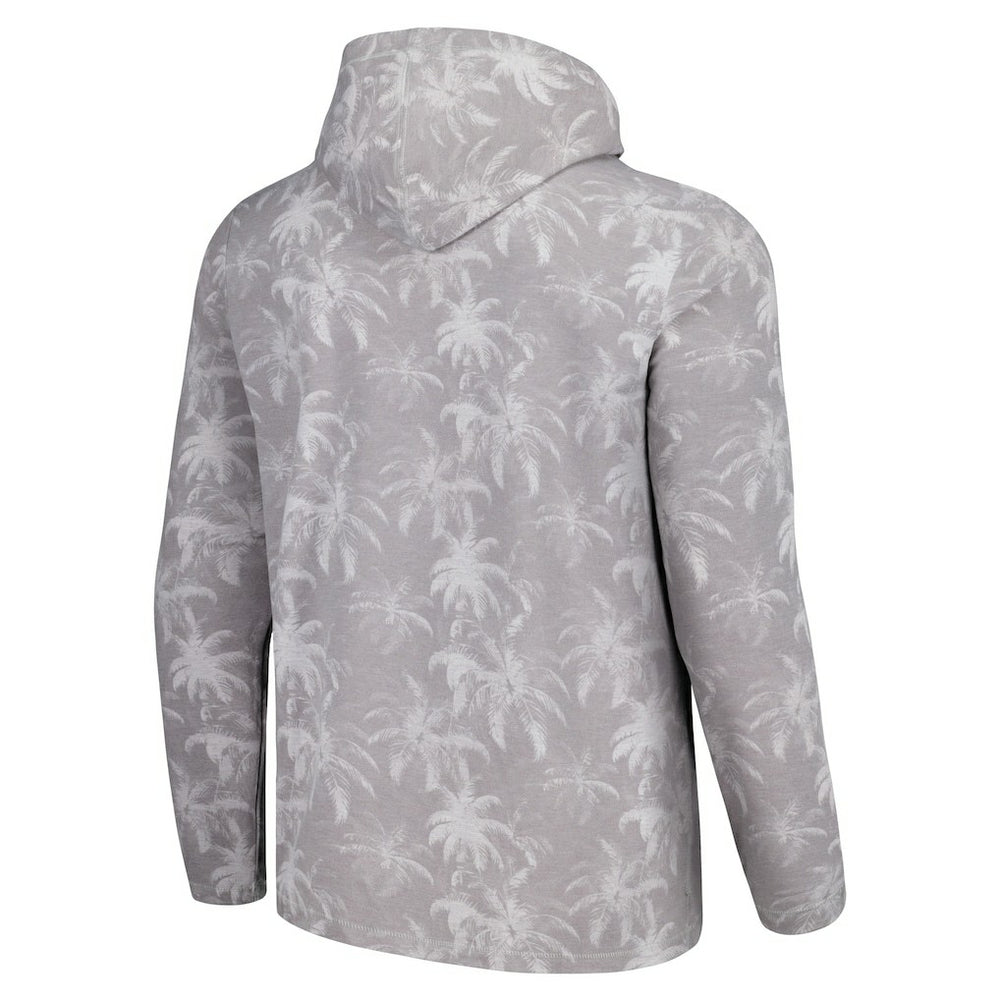 Dallas Cowboys Palm Frenzy Hoodie Long Sleeve T-Shirt Gray - Tommy Bahama