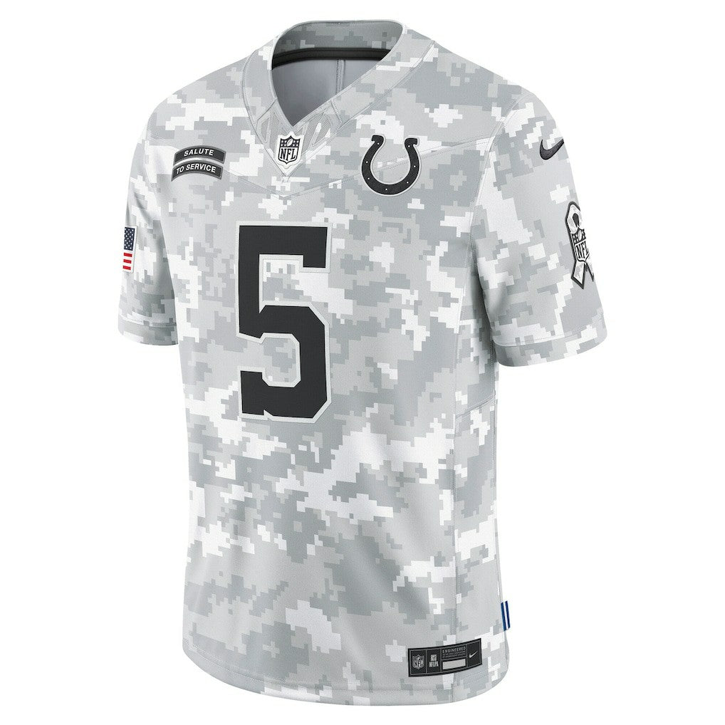 Anthony Richardson Indianapolis Colts 2024 Salute to Service Limited Jersey Arctic Camo - Nike