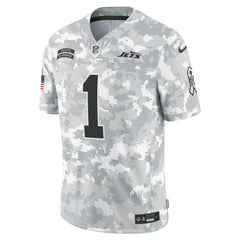 Sauce Gardner New York Jets 2024 Salute to Service Limited Jersey Arctic Camo - Nike