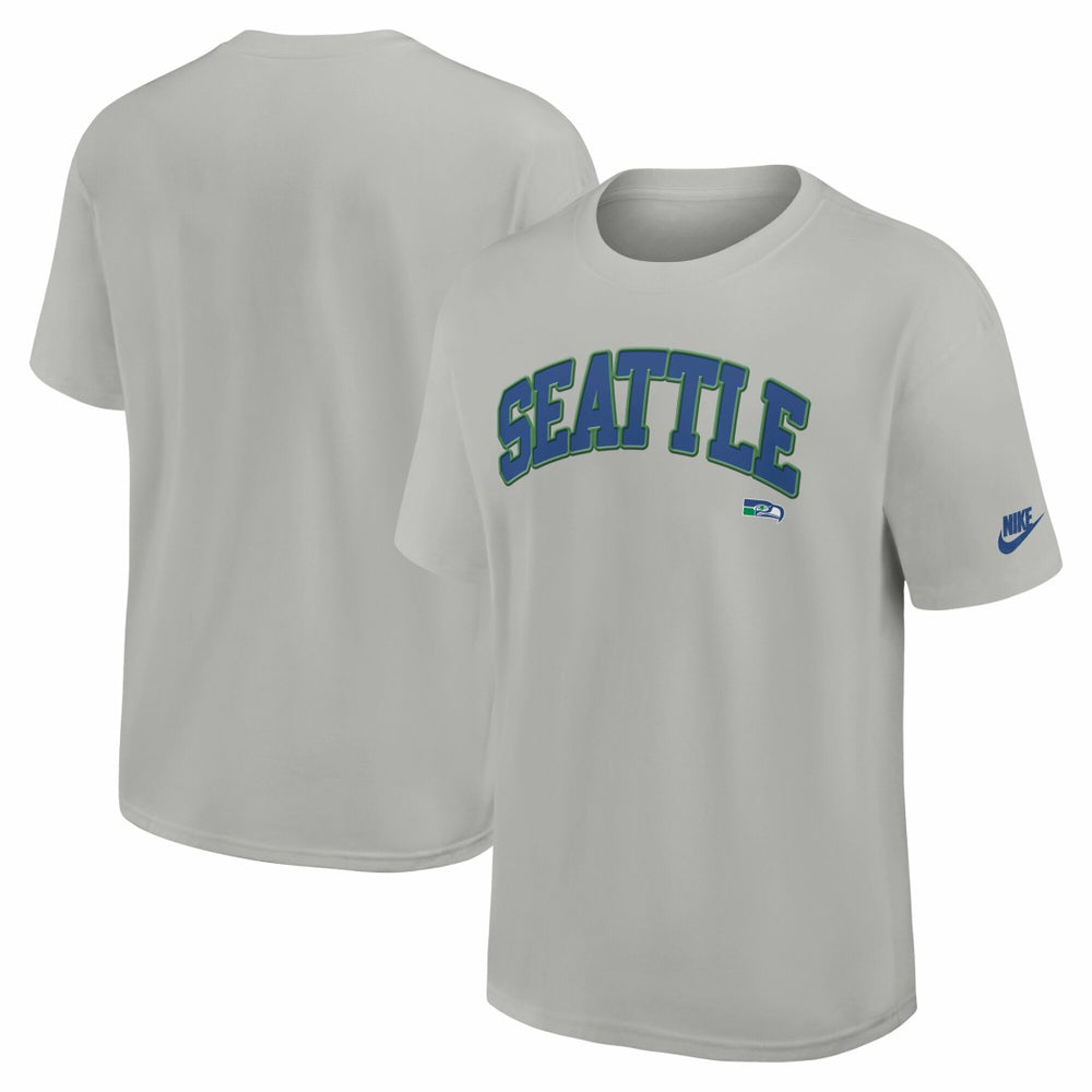 Seattle Seahawks Rewind Statement Max90 T-Shirt Gray - Nike