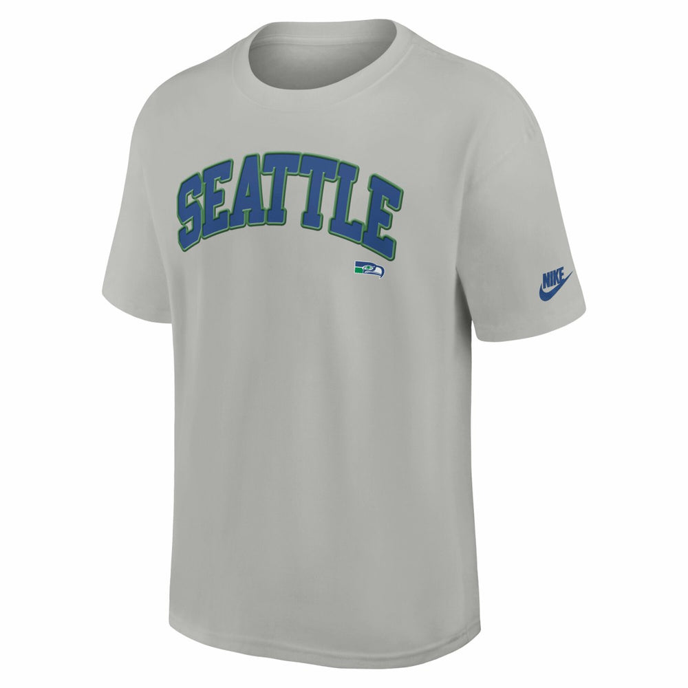 Seattle Seahawks Rewind Statement Max90 T-Shirt Gray - Nike