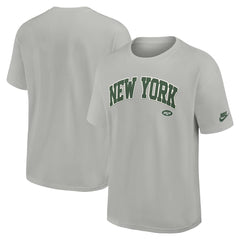 New York Jets Rewind Statement Max90 T-Shirt Gray - Nike