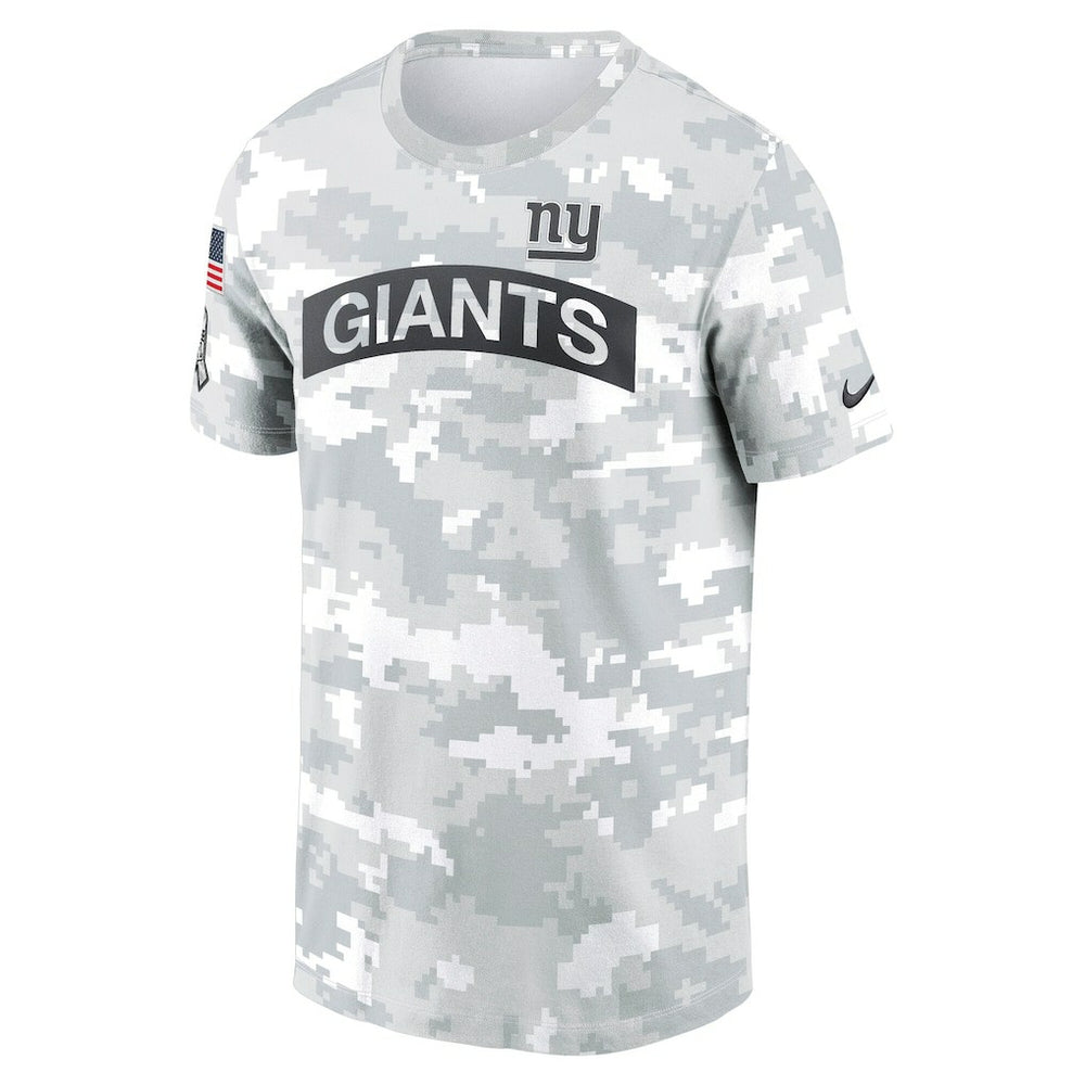 New York Giants 2024 Salute To Service Performance T-Shirt Arctic Camo - Nike