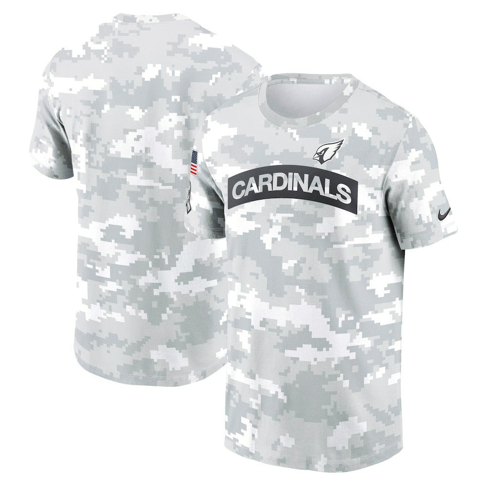 Arizona Cardinals 2024 Salute To Service Performance T-Shirt Arctic Camo - Nike