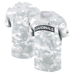 Arizona Cardinals 2024 Salute To Service Performance T-Shirt Arctic Camo - Nike