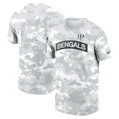 Cincinnati Bengals 2024 Salute To Service Big & Tall Performance T-Shirt White - Nike