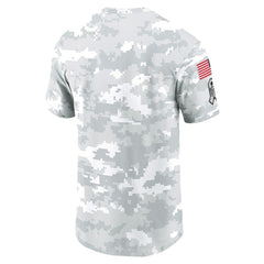 Cincinnati Bengals 2024 Salute To Service Big & Tall Performance T-Shirt White - Nike