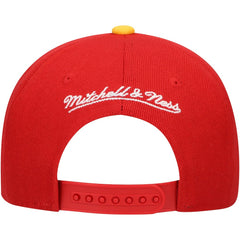Kansas City Chiefs Youth Team Two-Tone Snapback Hat Red - Mitchell & Ness