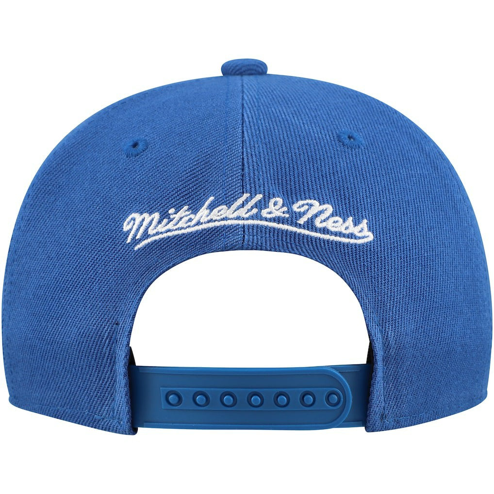 Detroit Lions Youth Gridiron Classics Ground Snapback Hat Blue - Mitchell & Ness