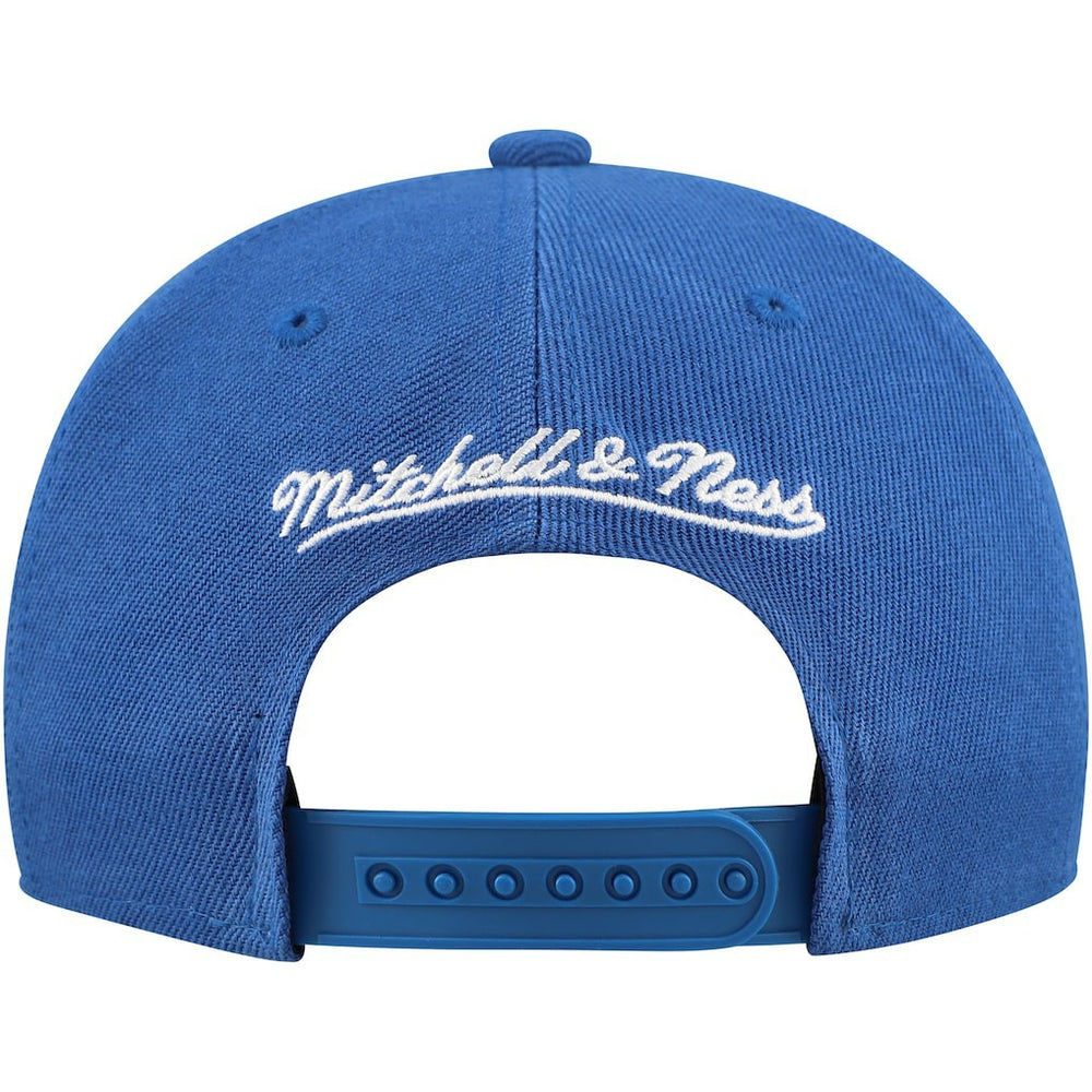 Detroit Lions Youth Gridiron Classics Ground Snapback Hat Blue - Mitchell & Ness