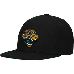 Jacksonville Jaguars Youth Gridiron Classics Ground Snapback Hat Black - Mitchell & Ness