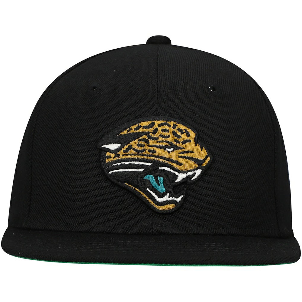 Jacksonville Jaguars Youth Gridiron Classics Ground Snapback Hat Black - Mitchell & Ness