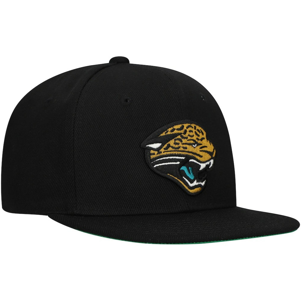 Jacksonville Jaguars Youth Gridiron Classics Ground Snapback Hat Black - Mitchell & Ness
