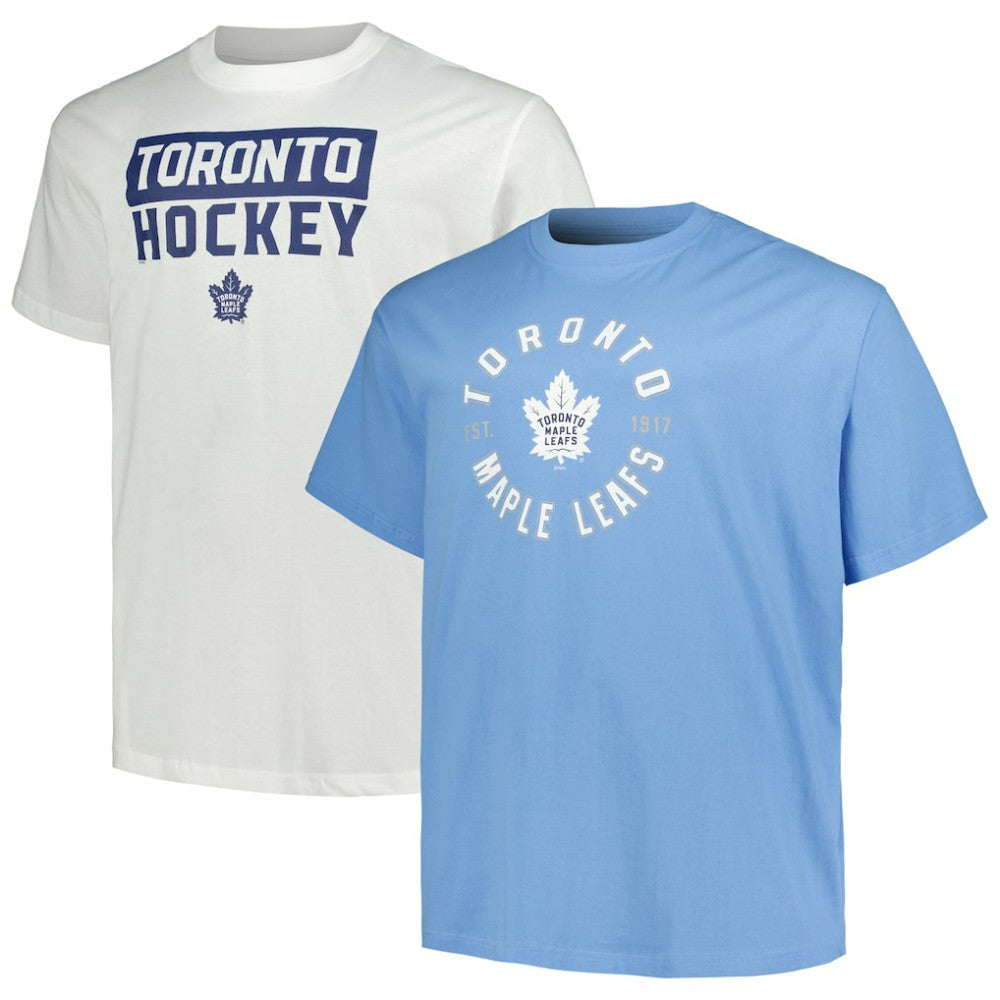 Toronto Maple Leafs - Fanatics Big & Tall 2-Pack T-Shirt Set