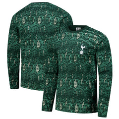 Tottenham Hotspur Grafitti Long Sleeve T-Shirts - Green