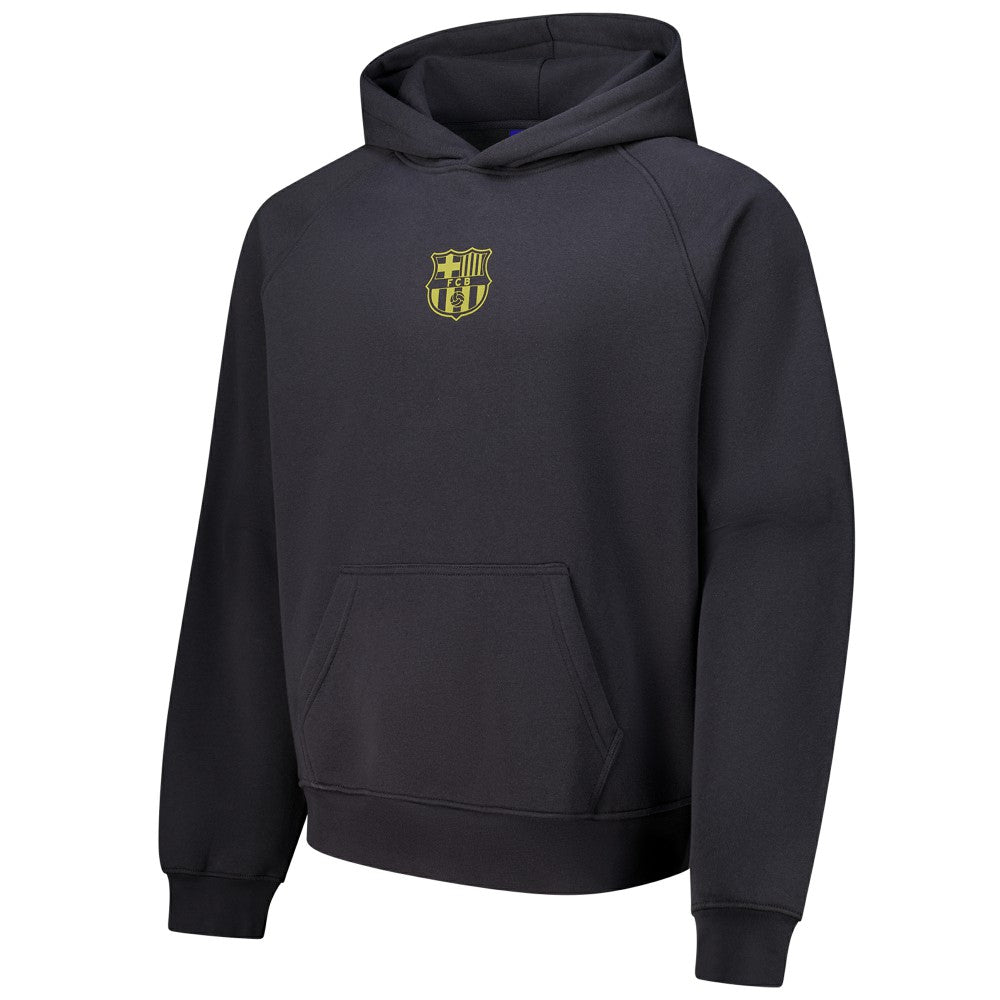 Barcelona Dream Oversized Hoodie - Charcoal