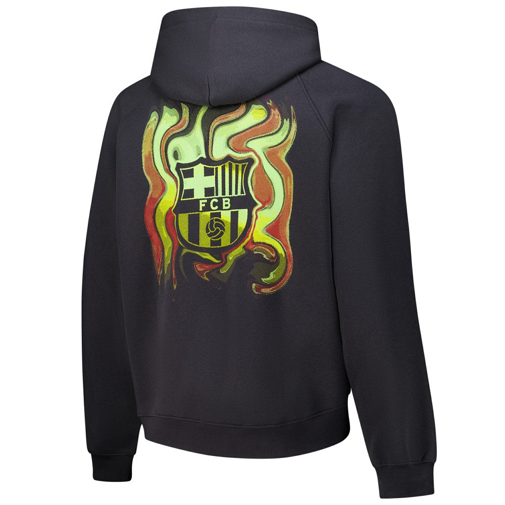 Barcelona Dream Oversized Hoodie - Charcoal
