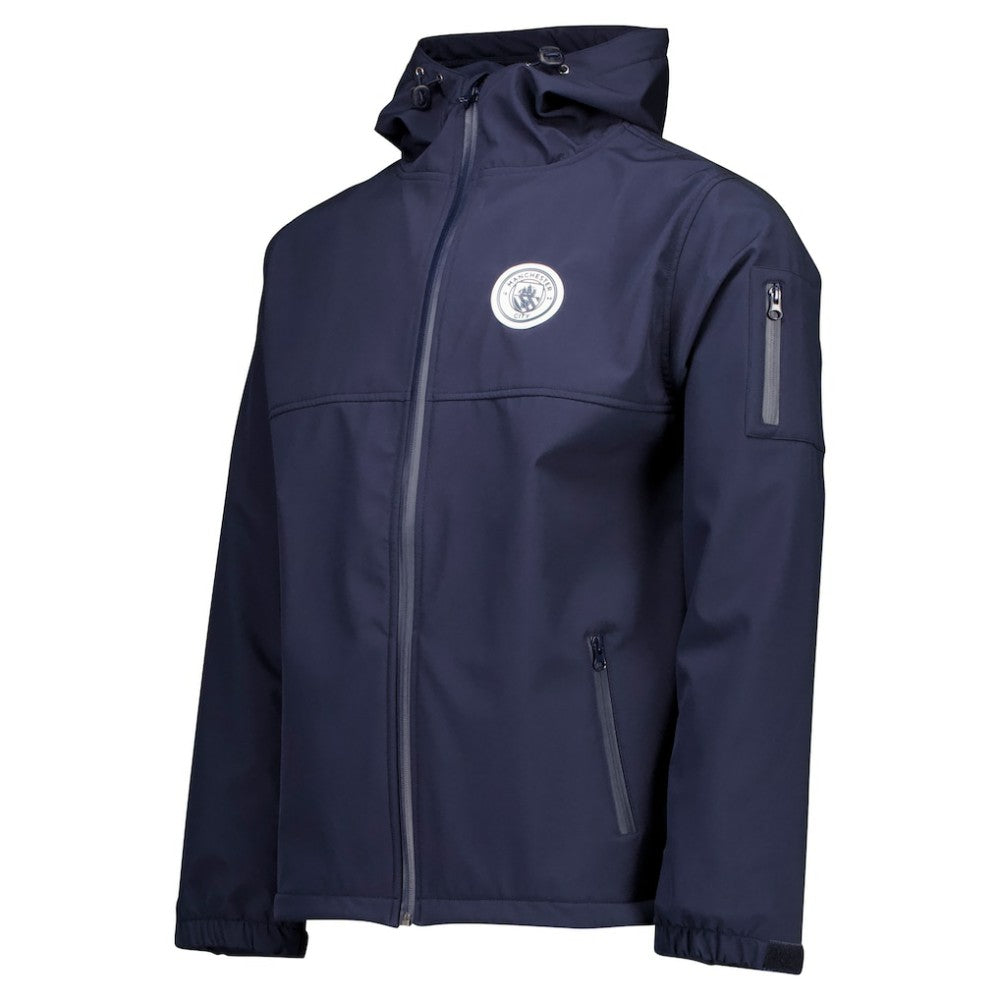 Manchester City Three-Layer Full-Zip Hoodie Jacket - Navy