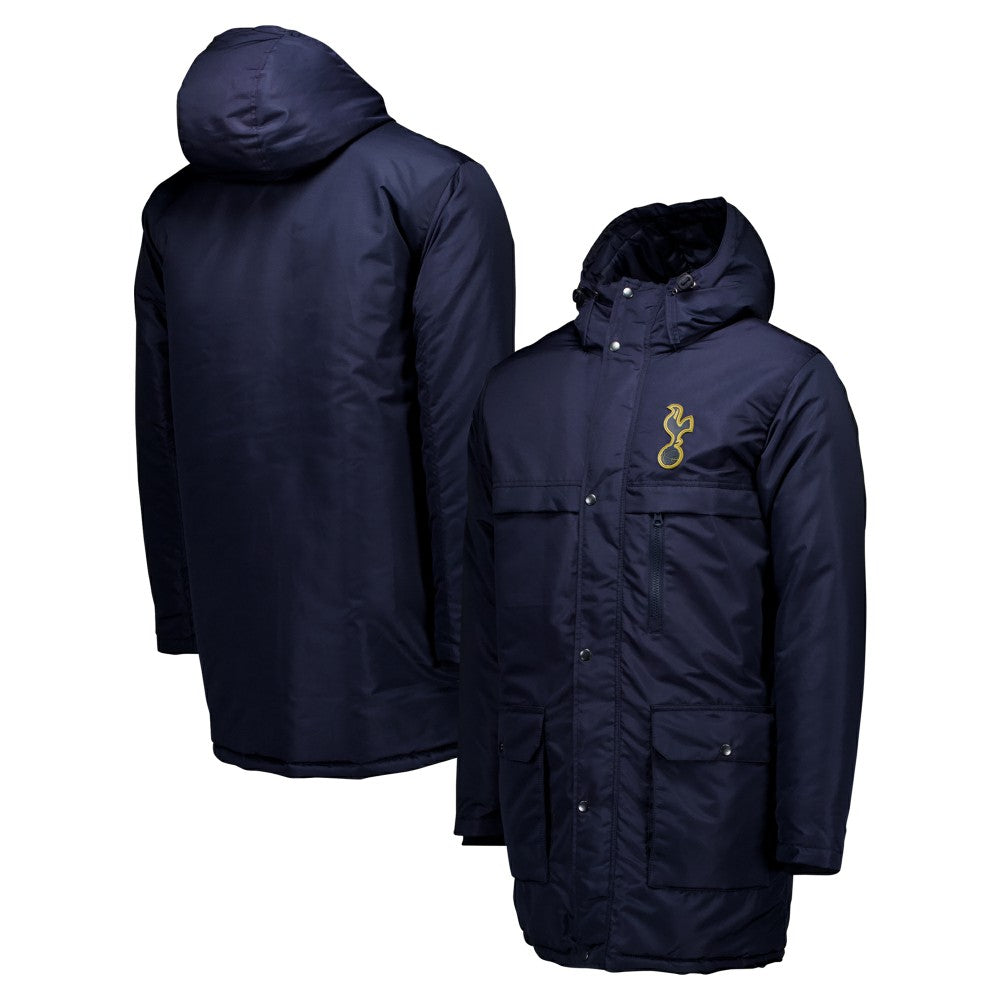 Tottenham Hotspur Winter Field Park Full-Zip Hoodie Jacket - Navy