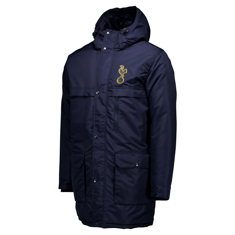 Tottenham Hotspur Winter Field Park Full-Zip Hoodie Jacket - Navy