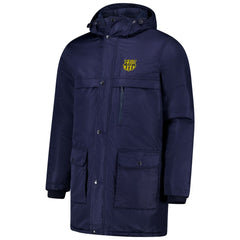 Barcelona Winter Field Park Full-Zip Hoodie Jacket - Navy
