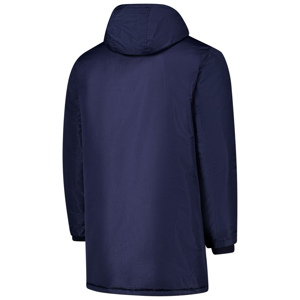 Barcelona Winter Field Park Full-Zip Hoodie Jacket - Navy