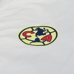 Club America Home Match Hoodie Full-Zip Windbreaker Jacket - White