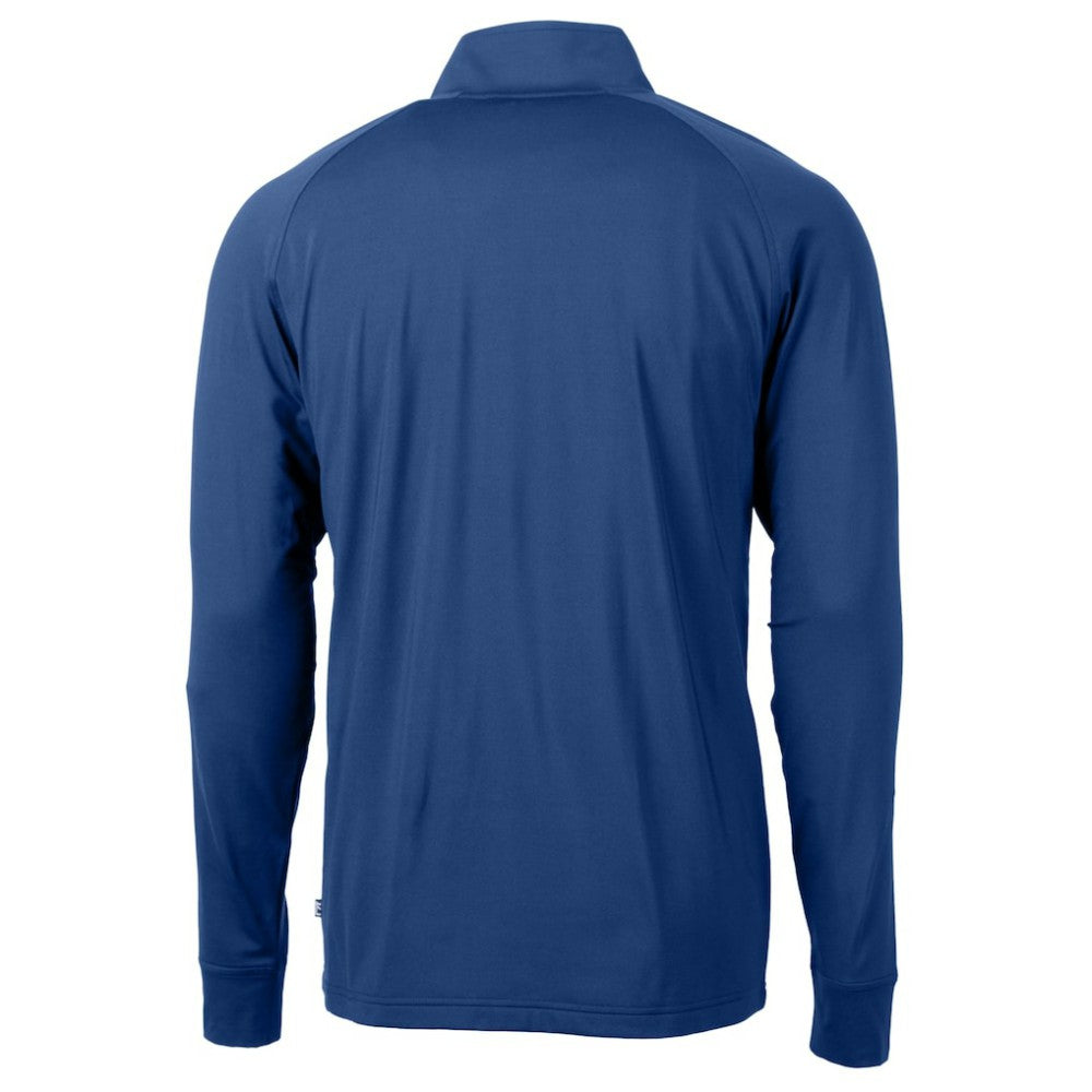 Seattle Mariners Cutter & Buck City Connect Adapt Eco Knit Stretch Recycled Quarter-Zip Pullover Top for sale