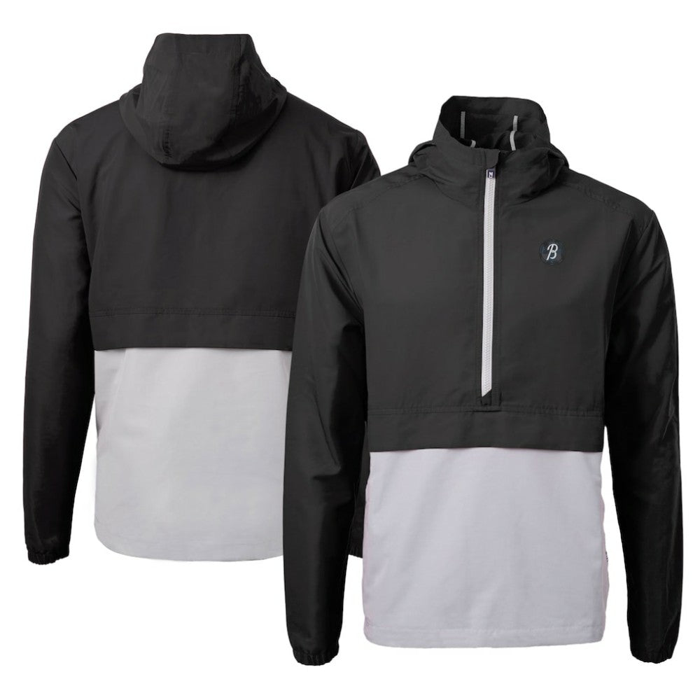 Baltimore Orioles Cutter & Buck City Connect Charter Eco Recycled Half-Zip Anorak Jacket Lifestyle