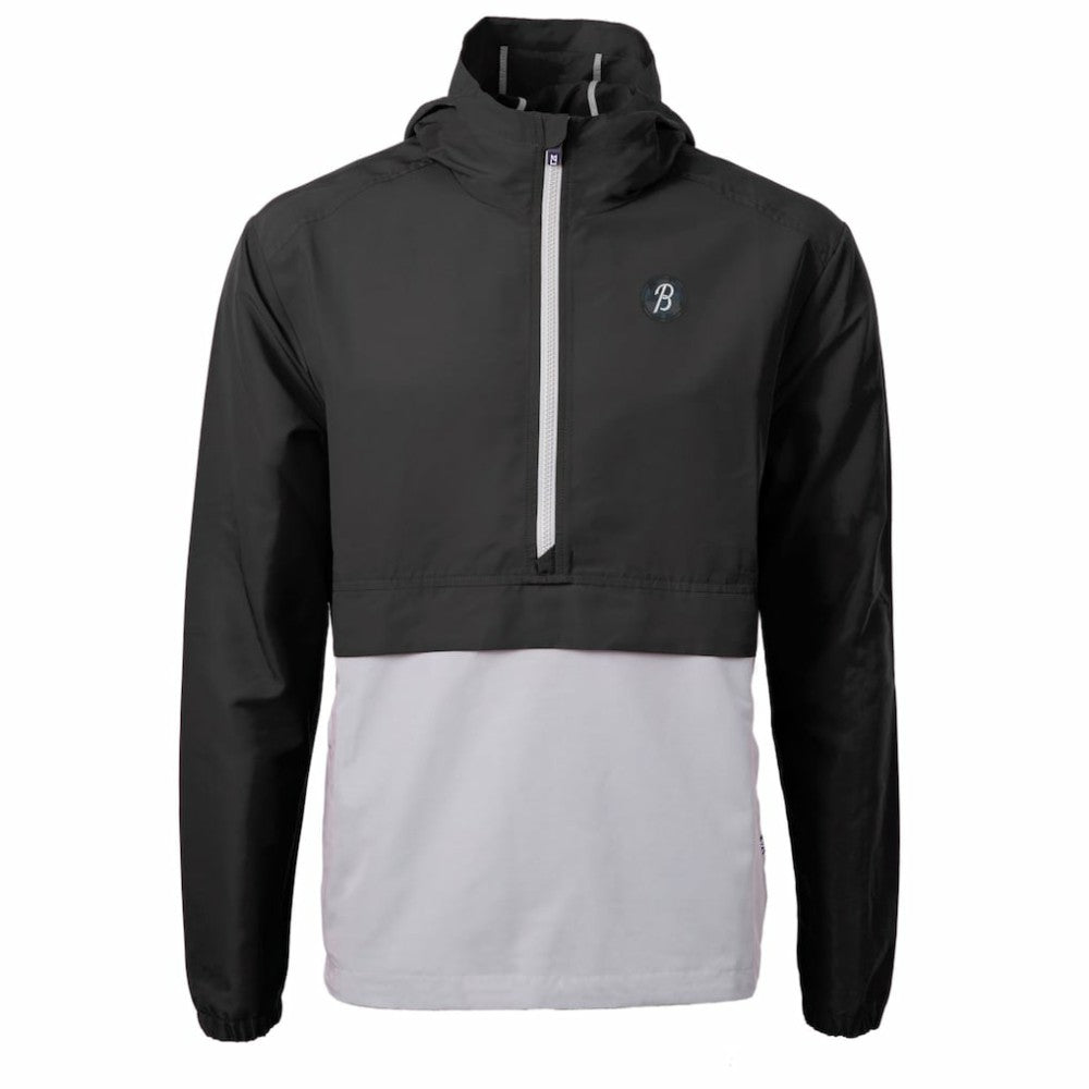 Baltimore Orioles Cutter & Buck City Connect Charter Eco Recycled Half-Zip Anorak Jacket Lifestyle