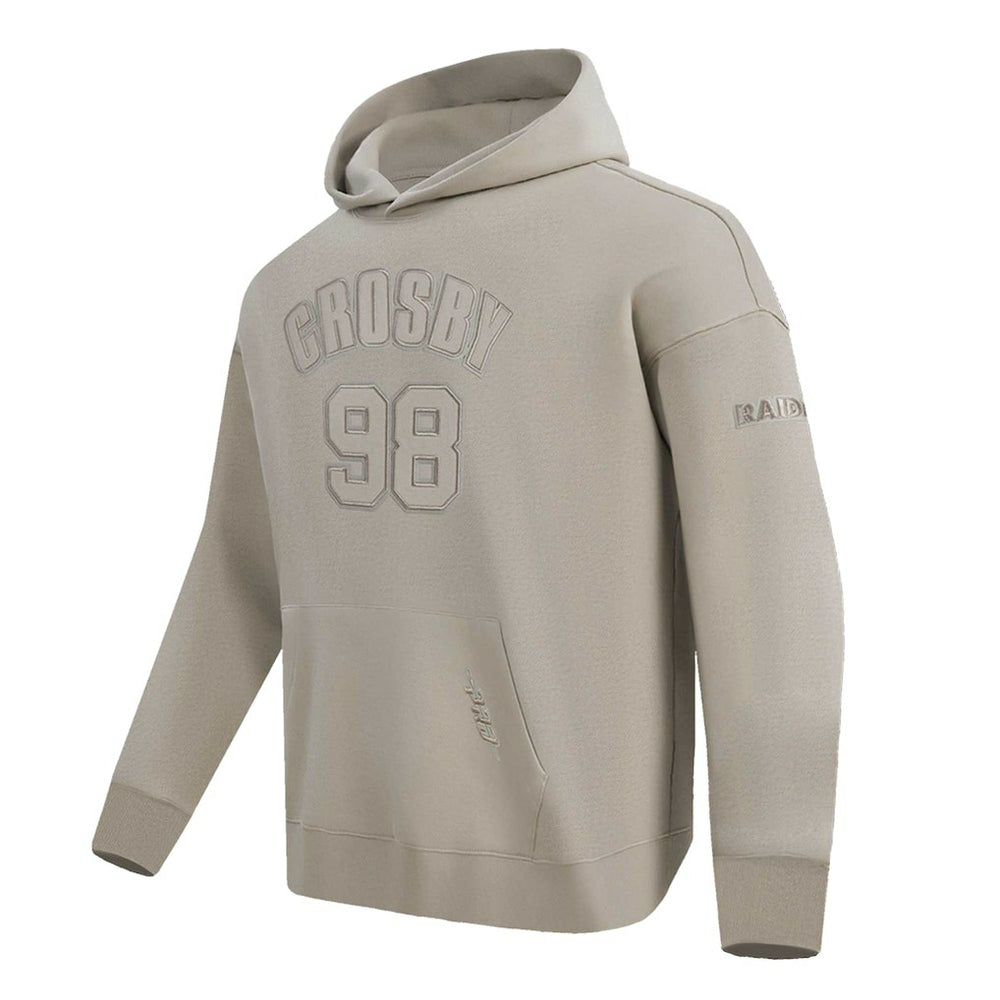 Maxx Crosby Las Vegas Raiders Pro Standard Player Name & Number Pullover Hoodie Tan - NFL