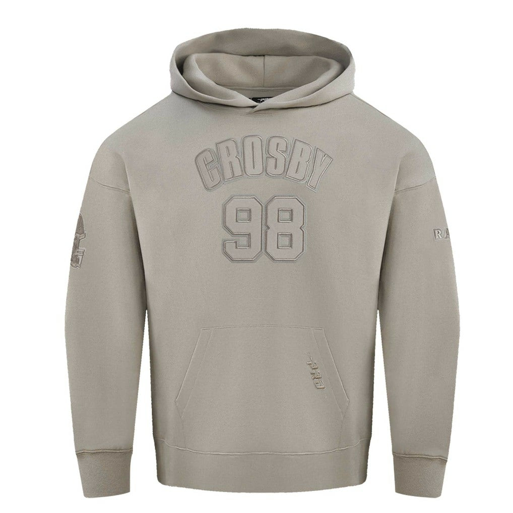 Maxx Crosby Las Vegas Raiders Pro Standard Player Name & Number Pullover Hoodie Tan - NFL