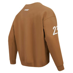 Christian McCaffrey San Francisco 49ers Pro Standard Pullover Crewneck Sweatshirt Brown - NFL