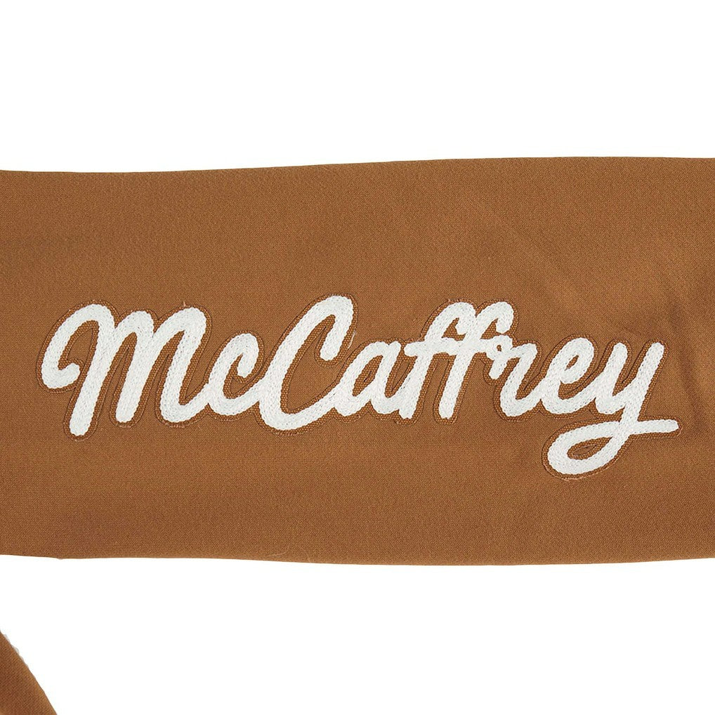 Christian McCaffrey San Francisco 49ers Pro Standard Pullover Crewneck Sweatshirt Brown - NFL