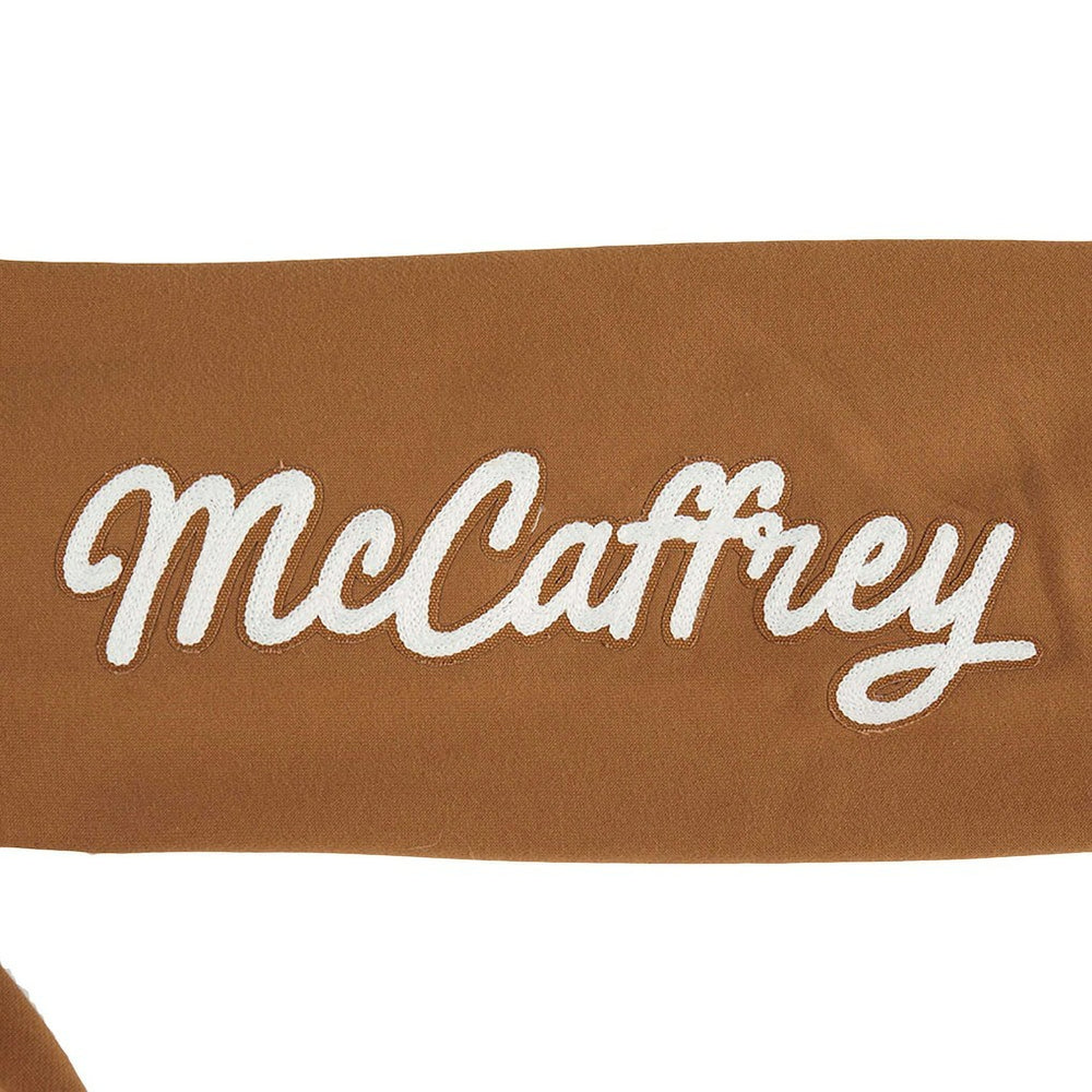 Christian McCaffrey San Francisco 49ers Pro Standard Pullover Crewneck Sweatshirt Brown - NFL
