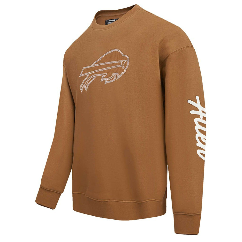 Josh Allen Buffalo Bills Pro Standard Pullover Crewneck Sweatshirt Brown - NFL