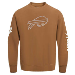 Josh Allen Buffalo Bills Pro Standard Pullover Crewneck Sweatshirt Brown - NFL