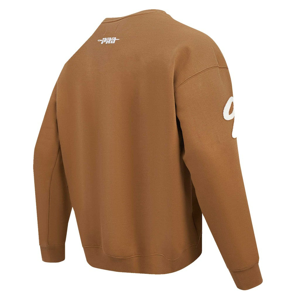 Joe Burrow Cincinnati Bengals Pro Standard Pullover Crewneck Sweatshirt Brown - NFL