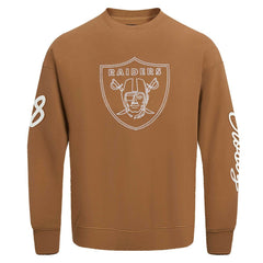Maxx Crosby Las Vegas Raiders Pro Standard Pullover Crewneck Sweatshirt Brown - NFL
