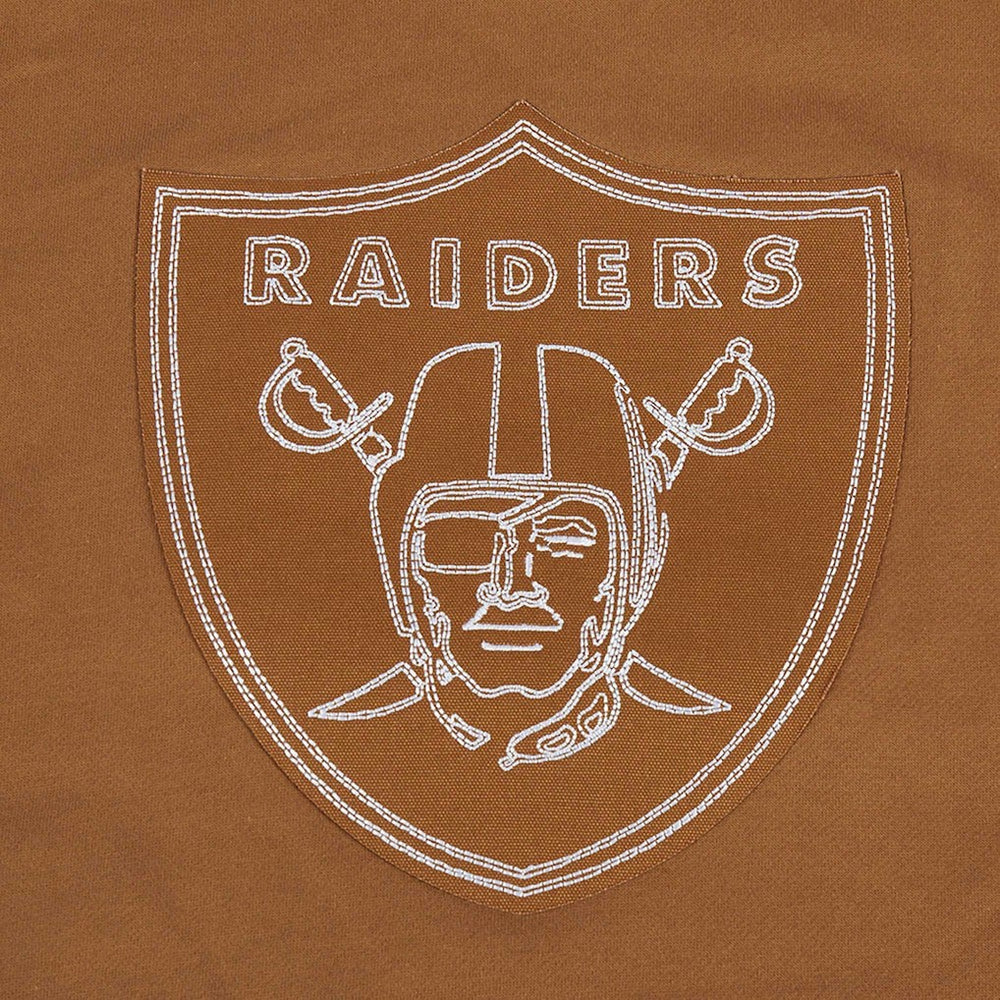 Maxx Crosby Las Vegas Raiders Pro Standard Pullover Crewneck Sweatshirt Brown - NFL