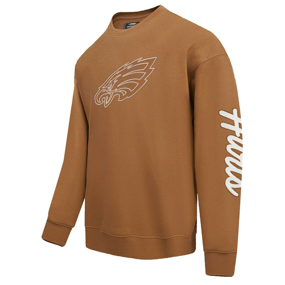 Jalen Hurts Philadelphia Eagles Pro Standard Pullover Crewneck Sweatshirt Brown - NFL