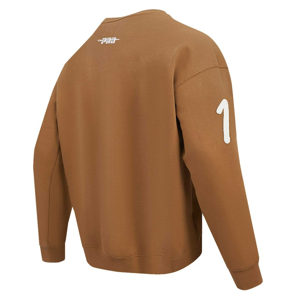 Jalen Hurts Philadelphia Eagles Pro Standard Pullover Crewneck Sweatshirt Brown - NFL
