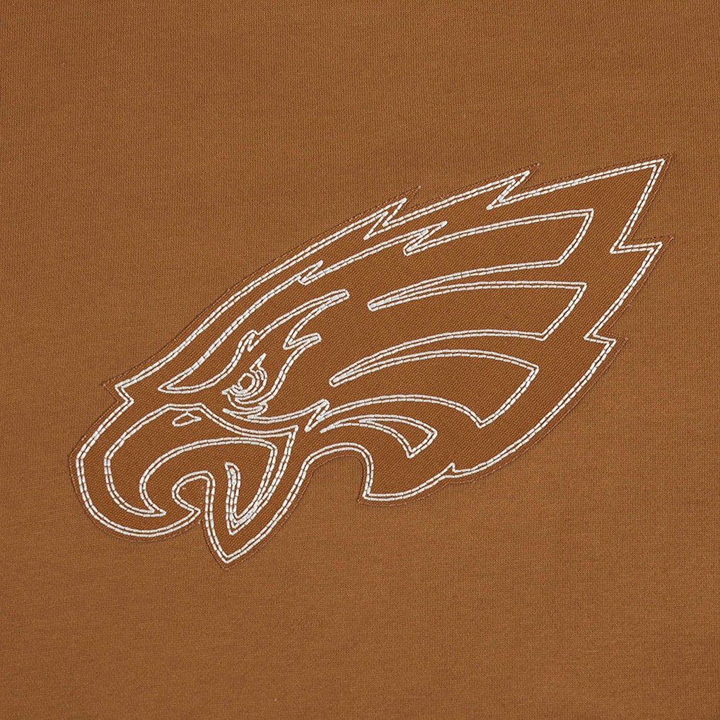 Jalen Hurts Philadelphia Eagles Pro Standard Pullover Crewneck Sweatshirt Brown - NFL